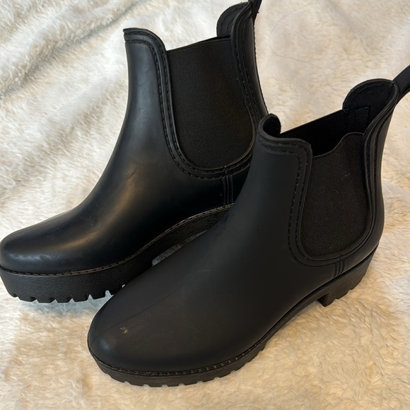 Jeffrey Campbell Cloudy Waterproof Chelsea Rain Boot - Size 6 - Picture 13 of 15